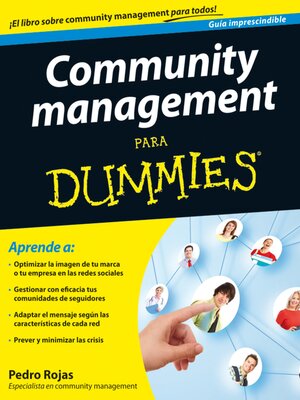 cover image of Community management Para Dummies